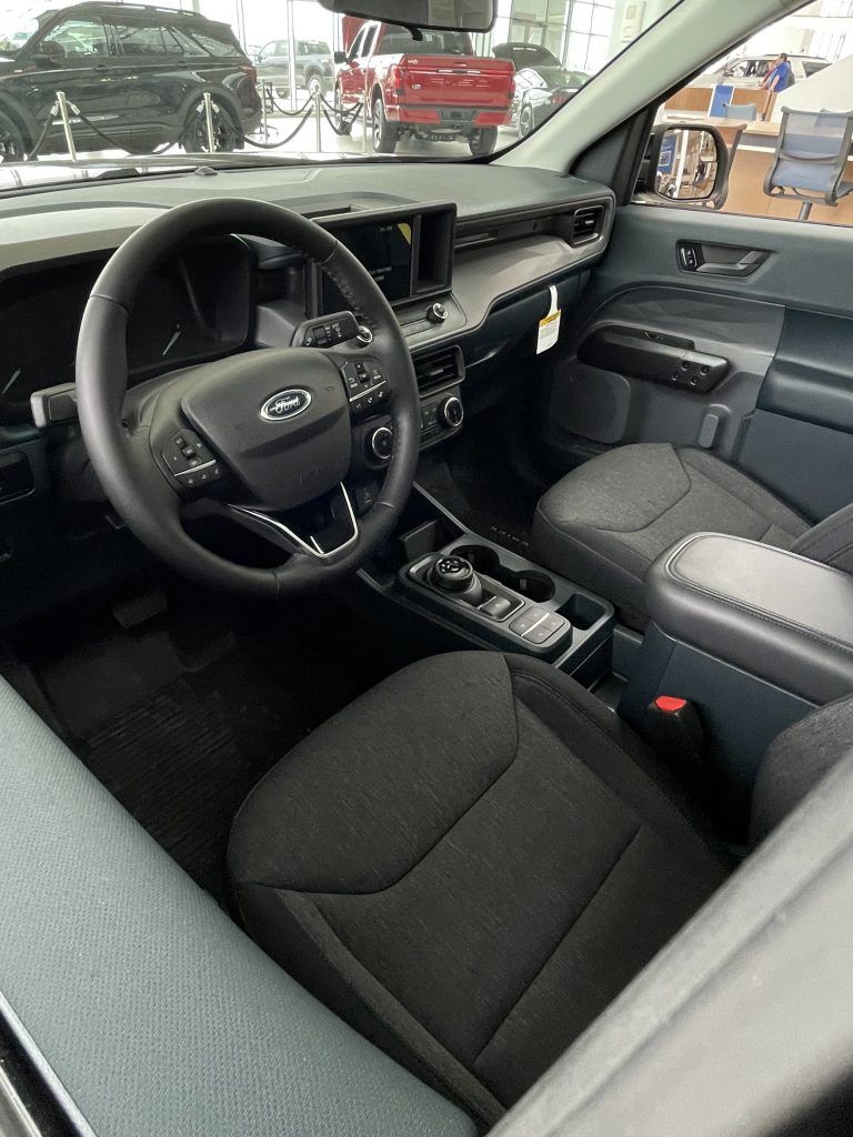 Driver Side Interior of 2024 Ford maverick at Windsor Ford